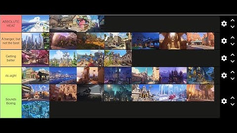 Overwatch 2 MAP MUSIC Tier List