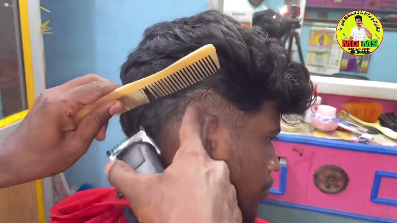 dhruv vikram haircut training | #hairstyle mgms tamil - YouTube