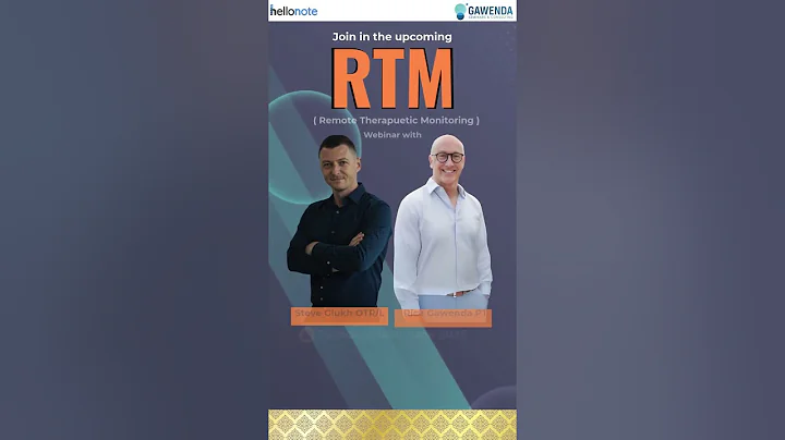 RTM (Remote Therapeutic Monitoring) Webinar