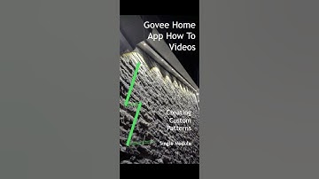 Creating custom patterns for your govee lights