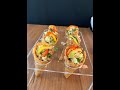 Mathari Cones with spicy Salad