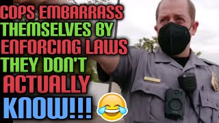 EMBARRASSING VIDEOS  COPS WISH THEY COULD DESTROY! DON'T KNOW LAWS BUT STILL TRY TO ENFORCE THE