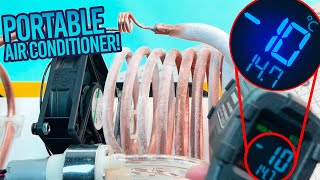 How to Make a Powerful Mini Freezer - Portable Mini Air Conditioner up to -10ºC