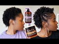 Trying Bella Curls Coconut Creme Natural Hair Line on my Short 4c Natural Hair!!!|Mona B.