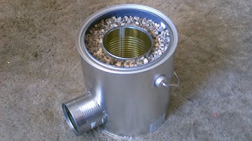 Homemade TIN CAN Rocket Stove - DIY Rocket Stove - Awesome Stove! - EASY instructions!