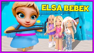 ELSA BEBEKTEN KAÇIYORUZ 😍 ROBLOX ❄️QUEEN ELSA BARRY'S PRISON RUN! (OBBY)