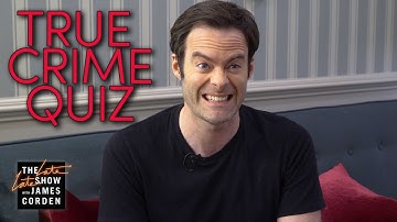 Bill Hader Murders a Quiz About True Crime