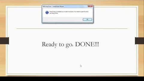 How to install BRB-Array Tool for Big Data Analysis - Tutorial for beginners