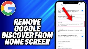 How To Remove Google Discover from Home Screen (2025) - Easy Fix