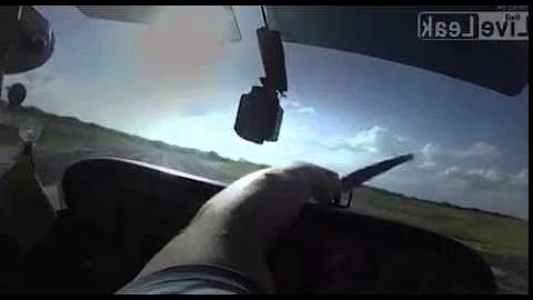 crash landing  Cessna 182 Engine Failure
