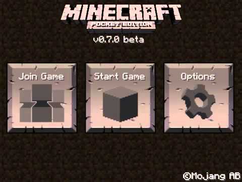 Minecraft PE 0.7.1 - App Demo