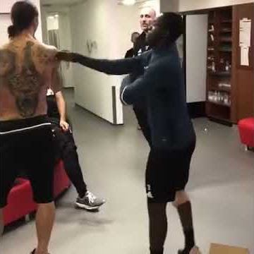 Eric Bailly & Zlatan Ibrahimovich fight 🙈