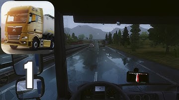 Truckers of Europe 3 - Part 1 - Gameplay Walkthrough (Android, iOS)
