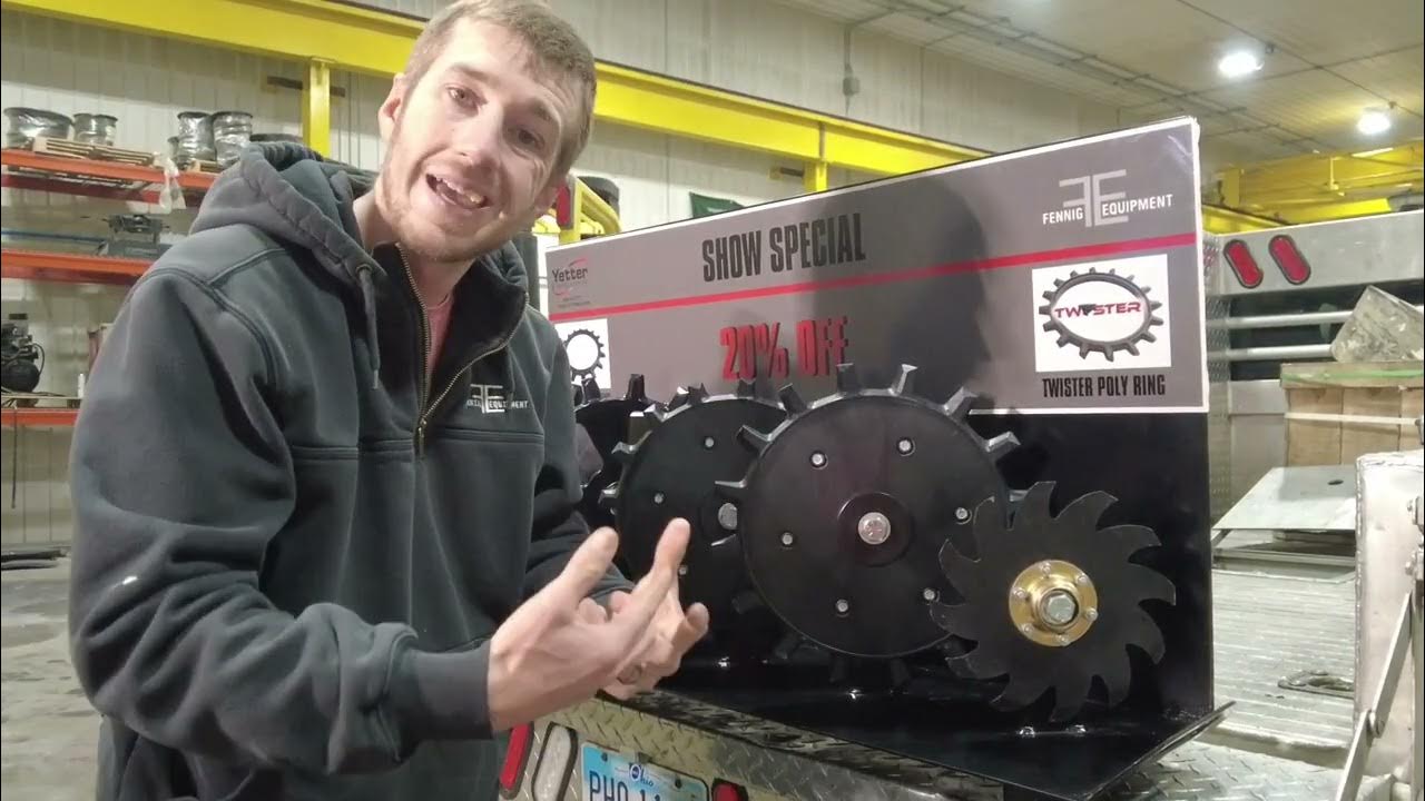 New Variations of Yetter Twister Closing Wheels YouTube