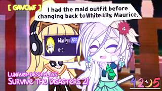 Lunaneii-desu! and Marilyn Play Survive the Disasters 2