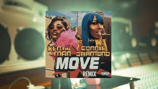 Connie Diiamond - Move (Remix) ft. KenTheMan (Visualizer)