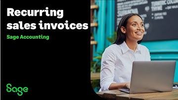 Sage Accounting (UK) - Recurring sales invoices