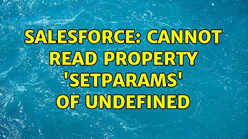 Salesforce: Cannot read property 