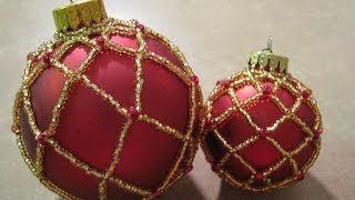 Large Beaded Ornament ~ Part 2 of 2