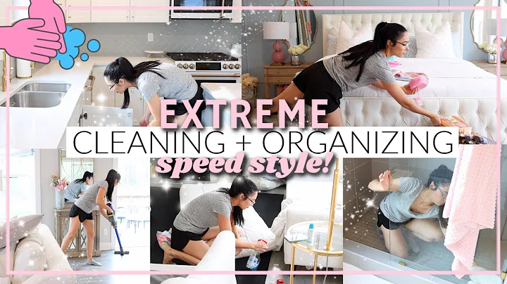 SUPER MOTIVATING GET IT ALL DONE! Cleaning + Organ...