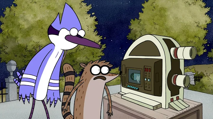 Regular Show - Mordecai And Rigby Can't Fix The Movie Projector