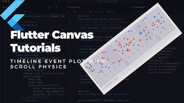 Flutter Canvas Tutorials - Timeline Event Chart with Scroll Physics (2024 Feb)