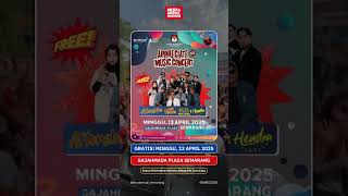 Download Lagu INFO KONSER GRATIS SEMARANG! 13 APRIL 2025 #Konsergratis #semarang #guyonwaton #aftershine MP3