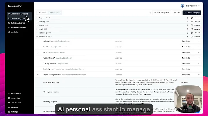 How to clean up (and categorize) your inbox in 3 minutes using AI