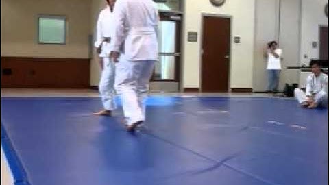 Justin Ho Aikido 7th Kyu Exam
