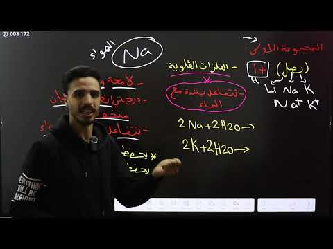 كيمياء الصف التاسع التوزيع الالكتروني والجدول الدوري الجزء الثالث والأخير الأستاذ عزالدين القواسمي