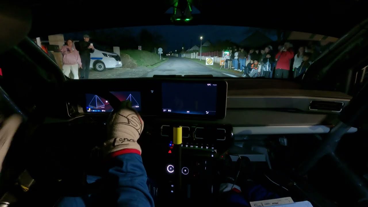 Alpine A290 Rallye 100% Électrique - Melvin Rabilloud - Rallye de l'Indre - ES 6 St Genou