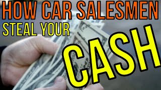 How to Buy a Car Without Getting Ripped OFF  7 Salesman Strategies to beat  The Homework Guy
