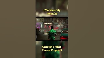 GTA Vice City Concept Trailer Unreal Engine 5