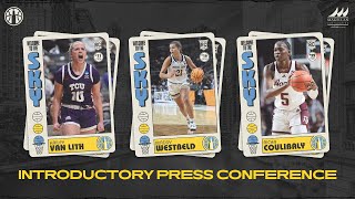 Introductory Press Conference: Hailey Van Lith, Aicha Coulibaly, Maddy Westbeld