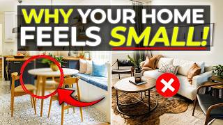10 Design Mistakes That Make Your Home Feel Tiny