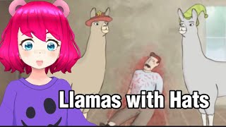 Llamas with hats 112 the complete series | Vtuber Reaction