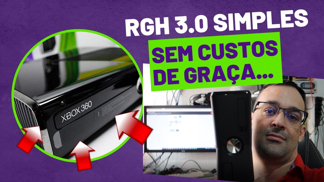 Gameteczone Usado Console Xbox 360 Slim 4GB Desbloqueado c/ 1