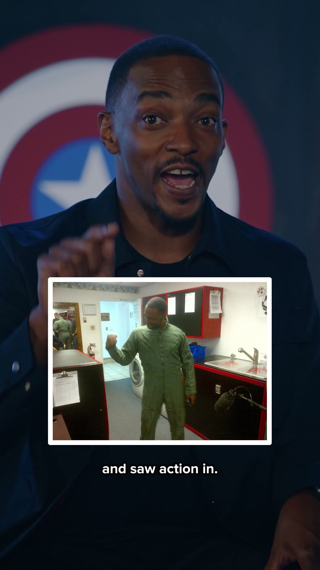 Take a trip down memory lane with Anthony Mackie ?