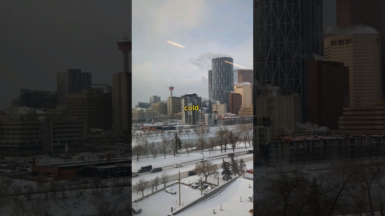 It Is Ridiculously Cold In Calgary Alberta! | Temperatures Up To -40's