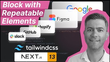 Create a Block with Repeatable Elements, using Tailwind, Next.js 13 and Suncel CMS