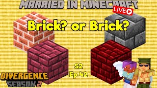 Brick...or Brick? DV Season 2, Ep 42, #MiM #Minecraft @Blerp @viewerattack !Commands !lurk #DIVER…