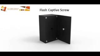 Flash Fix Fastener - Flash Captive Screw