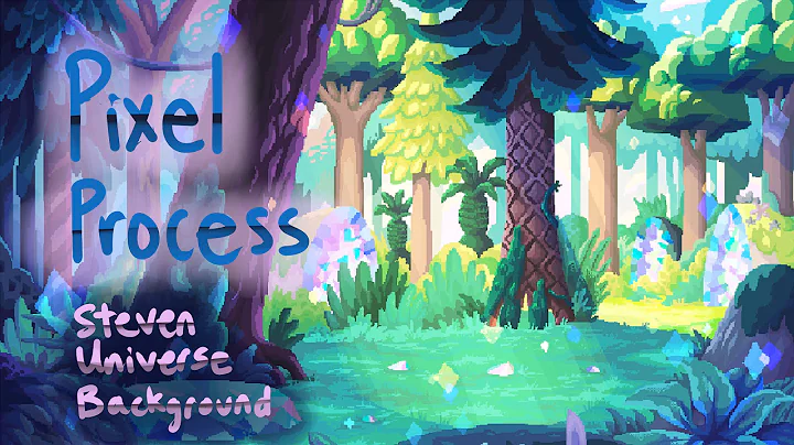 Pixel Art Process - Steven Universe Background