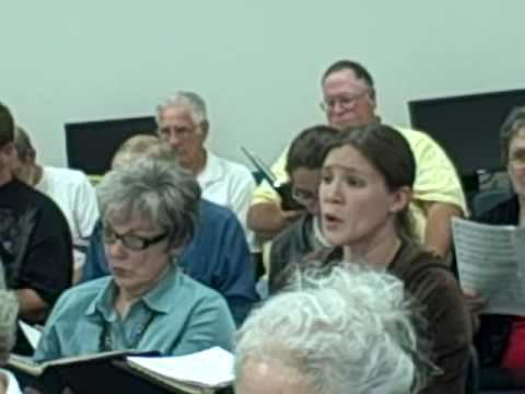 Shenandoah, Warrensburg Community Chorus (at rehea...