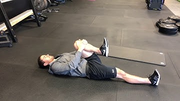 End range hip flexor isometrics