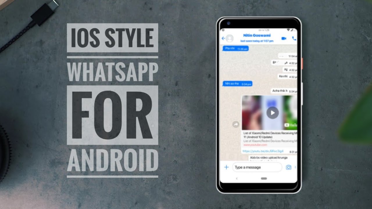 Get Iphone Like Whatsapp On Android Ios 13 Whatsapp Apk Download