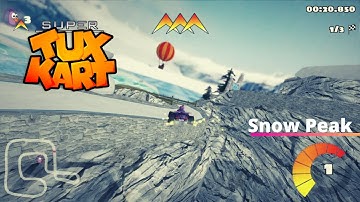 SuperTuxKart Git | Snow Peak - 1:21.324 [WR]