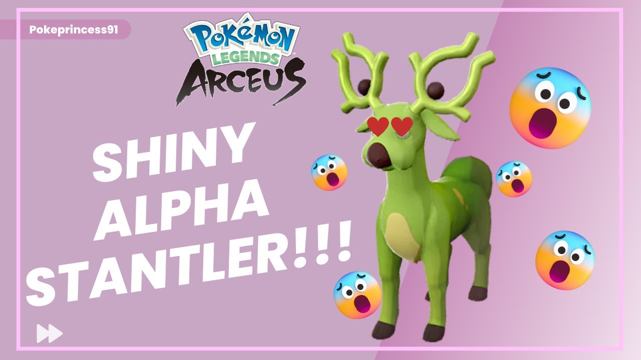 Shiny Alpha Stantler lets gooooooo