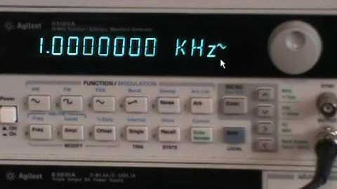 How to mesure cuttoff  frequency