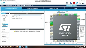 Sử dụng phần mềm CubeMX để tạo và biên dịch một Project mới mà không bị lỗi